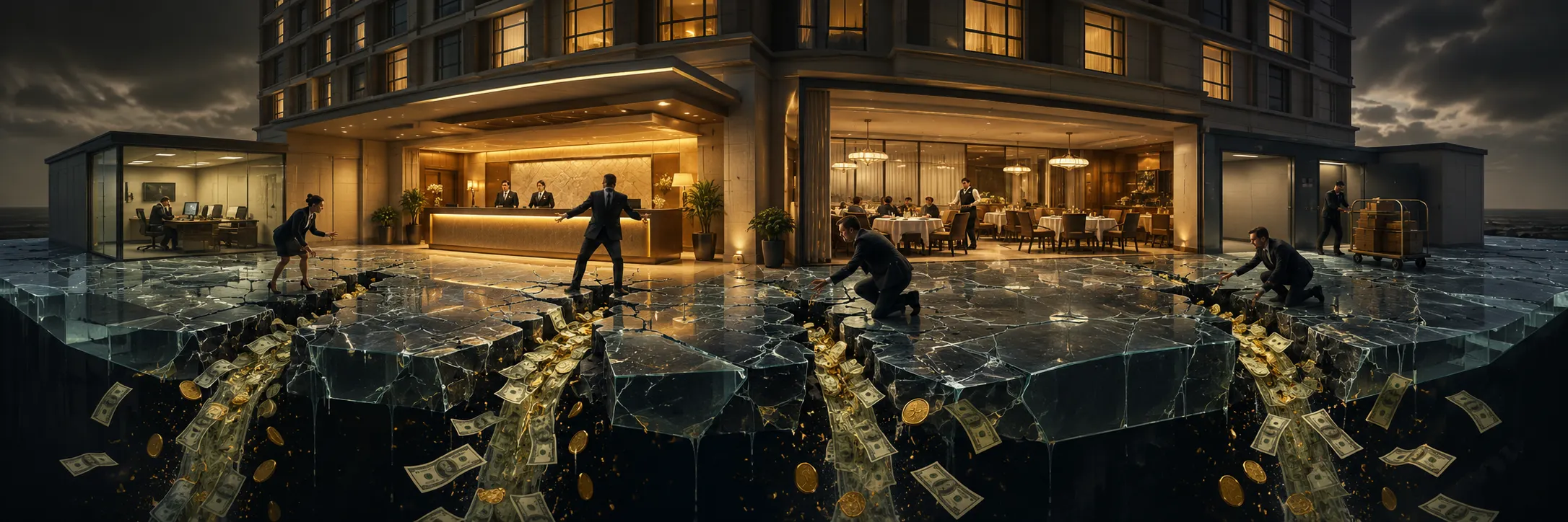Hotel payment reconciliation and revenue leakage